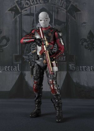 ESCUADRON SUICIDA FIGURA 15,5 CM DEADSHOT SH FIGUARTS                      