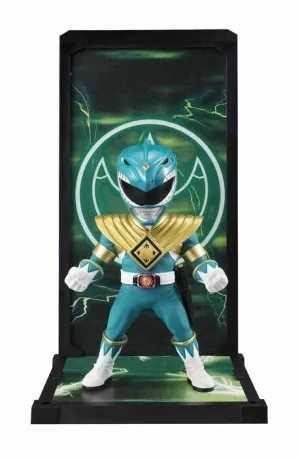 POWER RANGERS FIGURA 9 CM GREEN RANGER MIGHTY MORPHIN TAMASHII BUDDIES     
