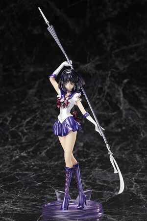 SAILOR MOON FIGURA 17.3 CM HOTARU SAILOR SATURN PRETTY GUARDIAN CRYSTAL SHF