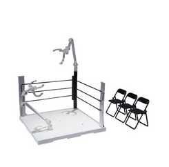 ACT. RING CORNER (NEUTRAL) & SILLA PLEGABLE SET TAMASHII STAGE             