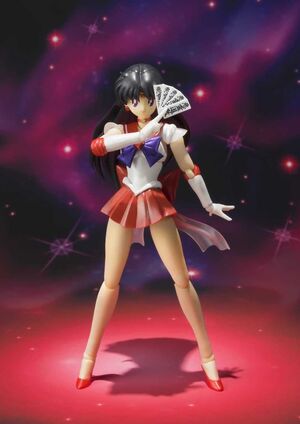 SAILOR MOON FIGURA 14,5 CM REI SUPER SAILOR MARS S.H. FIGUARTS             