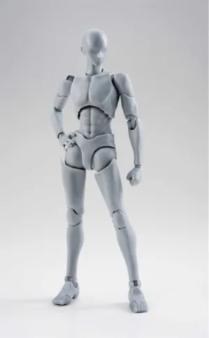 HOMBRE DX SET COLOR GRIS FIGURA 14 CM BODY KUN TAKARAI RIHITO SH FIGUARTS  