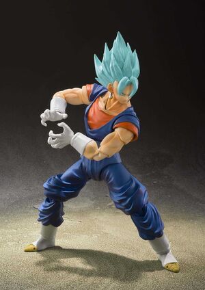 DRAGON BALL FIGURA 16CM SUPER SAIYAN GOD SS VEGETTO BLUE EXCLUSIVA         