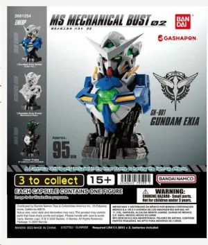 GASHAPON GUNDAM MS MECHANICAL BUST