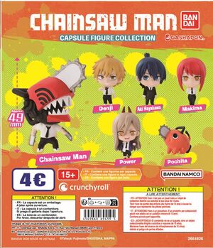 GASHAPON CHAINSAW MAN CAPSULE FIG COLLECTION