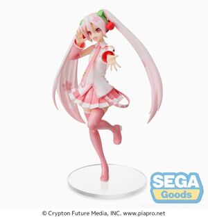 MIKU HATSUNE FIGURA 21 CM SAKURA MIKU