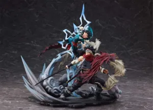 MY HERO ACADEMIA ESTATUA 30 CM IZUKU MIDORIYA VS STAIN