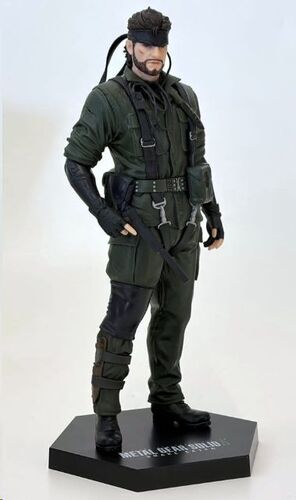METAL GEAR SOLID DELTA: SNAKE EATER FIGURA PVC NAKED SNAKE 20 CM