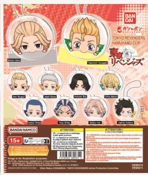 GASHAPON TOKYO REVENGERS HAMUHAMU CLIP