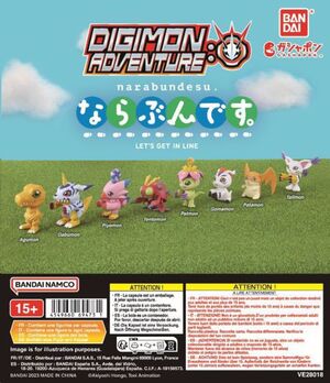 GASHAPON DIGIMON LET S GET IN LINE