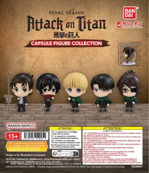 GASHAPON ATAQUE A LOS TITANES TEMPORADA FINAL