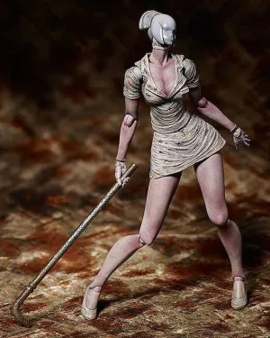 SILENT HILL 2 FIGURA 15 CM BUBBLE HEAD NURSE FIGMA                         