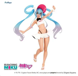 HATSUNE MIKU GT PROJECT ESTATUA PVC TRIO-TRY-IT RACING MIKU 2024 SUMMER HOLIDAY VER. 23 CM