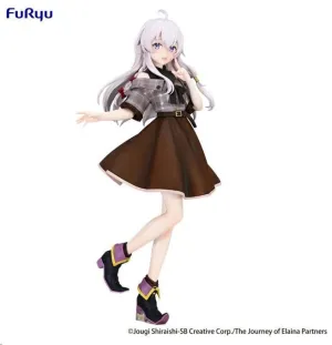BRUJA ERRANTE: EL VIAJE DE ELAINA ESTATUA PVC TRIO-TRY-IT ELAINA BROWN OUTFIT VER. 22CM