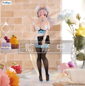 SUPER SONICO ESTATUA PVC BICUTE WAITRESS LIGHT BLUE COLOR VER. 28 CM