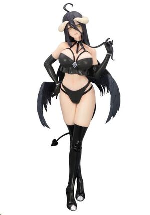 OVERLORD ESTATUA PVC BICUTE DARK ALBEDO 26 CM