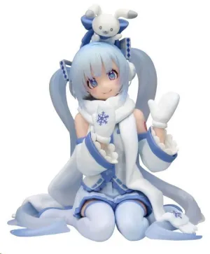HATSUNE MIKU ESTATUA PVC NOODLE STOPPER SNOW MIKU SKY TOWN 10TH VER. 10 CM