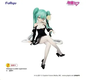 HATSUNE MIKU ESTATUA PVC HADA DE LASFLORES BLANCAS 14 CM