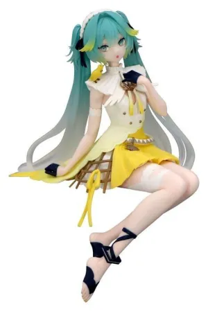 HATSUNE MIKU ESTATUA PVC NOODLE STOPPER CANARY BIRD EXCLUSIVE 14 CM