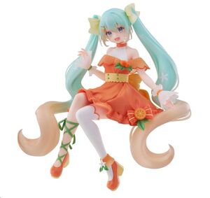 HATSUNE MIKU ESTATUA PVC NOODLE STOPPER HATSUNE MIKU CITRUS VER. 14 CM