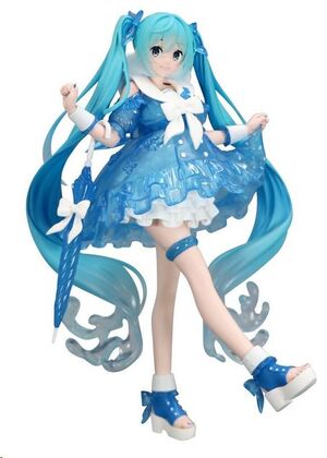 HATSUNE MIKU ESTATUA PVC TRIO-TRY-IT MIKU RAINY DANCE 19CM