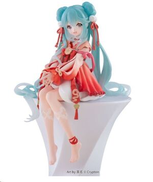 HATSUNE MIKU ESTATUA PVC NOODLE STOPPER 2026 CHINESE NEW YEAR 14 CM