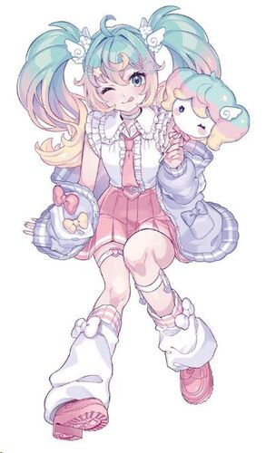HATSUNE MIKU ESTATUA PVC SWEET SCHOOL LIFE PASTEL VERSION 13 CM