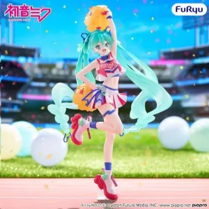 HATSUNE MIKU ESTATUA PVC MUCHUTE CHEERLEADER 22 CM