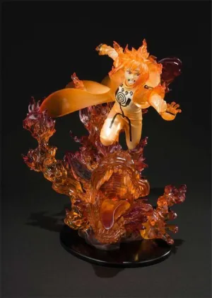 NARUTO FIGURA 22 CM MINATO NAMIKAZE KURAMA KIZUNA FIGUARTS ZERO            