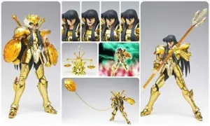 CABALLEROS DEL ZODIACO MYTH CLOTH FIG 17CM SHIRYU ARAMDURA ORO LIBRA       