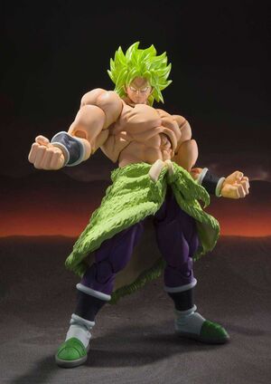 DRAGON BALL SUPER FIGURA S.H. FIGUARTS 22CM SUPER SAIYAN BROLY FULLPOWER   