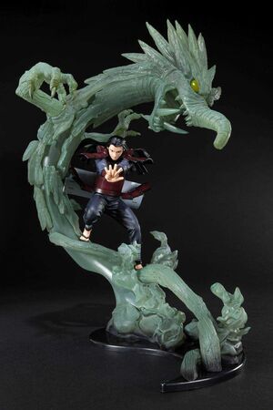 NARUTO ESTATUA PVC FIGUARTS ZERO 31CM SENJYU HASHIRAMA MOKURYU KIZUNA      