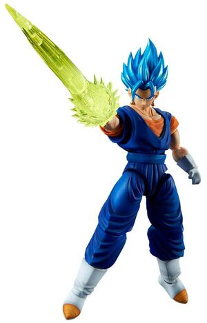 DRAGON BALL Z FIGURA SUPER SAIYAN GOD SUPER SAIYAN VEGETTO MODEL KIT 15CM