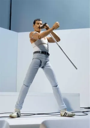 FREDDIE MERCURY FIGURA 15 CM FREDDIE MERCURY VER. LIVE AID SH FIGUARTS     
