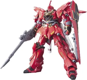 MOBILE SUIT GUNDAM FIGURA 13 CM ESCALA 1/144 SINANJU MODEL KIT             