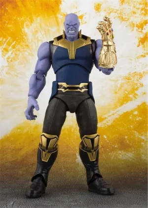 LOS VENGADORES INFINITY WAR FIGURA 19 CM THANOS S.H. FIGUARTS              