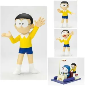 DORAEMON FIGURA 12CM FIGUARTS ZERO SCENE EDITION NOBITA                    