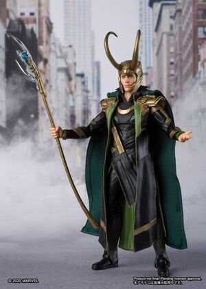 LOS VENGADORES FIGURA 15 CM LOKI SH FIGUARTS                               