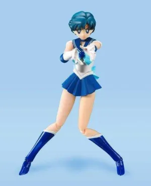 SAILOR MOON FIGURA 14 CM SAILOR MERCURY PRETTY GUARDIAN ACE SH FIGUARTS    