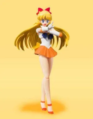 SAILOR MOON FIGURA 14 CM SAILOR VENUS PRETTY GUARDIAN ACE SH FIGUARTS      