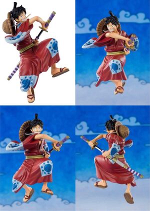 ONE PIECE FIGURA 14CM MONEKEY D. LUFFY LUFFYTARO FIGUARTS ZERO             