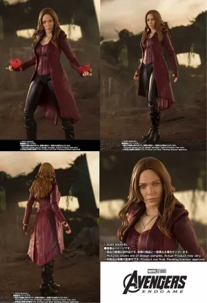 VENGADORES ENDGAME FIGURA 15CM SCARLET WITCH SH FIGUARTS                   