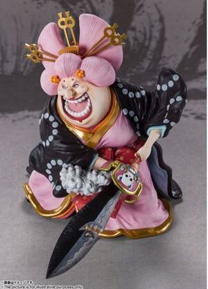 ONE PIECE FIGUARTS ZERO EXTRA BATTLE FIG 31 CM CHARLOTTE LINLIN OIRAN OLIN BATALLA DE MONSTRUOS EN ONIGASHIMA