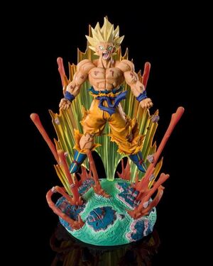 DRAGON BALL Z FIGUARTS ZERO FIG 27 CM SUPER SAIYAN SON GOKU