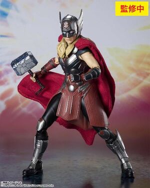 THOR LOVE Y THUNDER MOVIE FIG 14,5 CM S.H FIGUARTS MIGHTY THOR