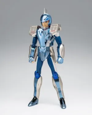 CABALLEROS DEL ZODIACO FIGURA 16 CM USHIO  DE LOS SANTOS ACERO