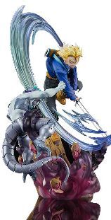 DRAGON BALL Z ESTATUA FIGUARTS ZERO SUPER SAIYAN TRUNKS SECOND SUPER SAIYAN 28 CM