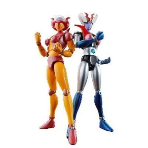 MAZINGER Z SOUL OF CHOGOKIN PACK 2 FIG 16 CM GX-08R APHRODAI A VS GX-09R MINERVA X