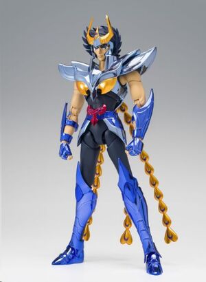 CABALLEROS DEL ZODIACO FIGURA CLOTH EX 17 CM EX PHOENIX IKKI FINAL BRONZE