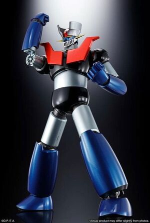 MAZINGER Z FIG DIECAST SOUL OF CHOGOKIN MAZINGER Z 50TH ANNIVERSARY 30 CM